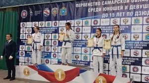 Первенство Самарской области по дзюдо среди юношей и девушек до 15 лет!