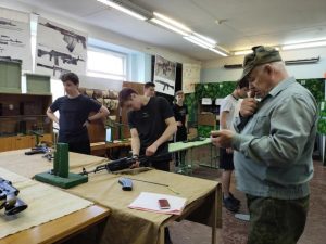 Зачëтные мероприятия учебных сборов