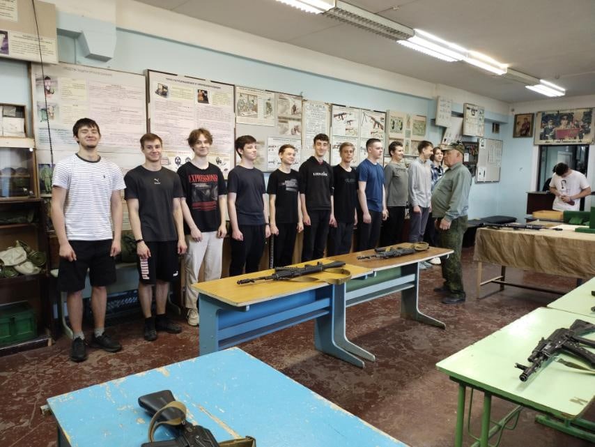 Зачëтные мероприятия учебных сборов