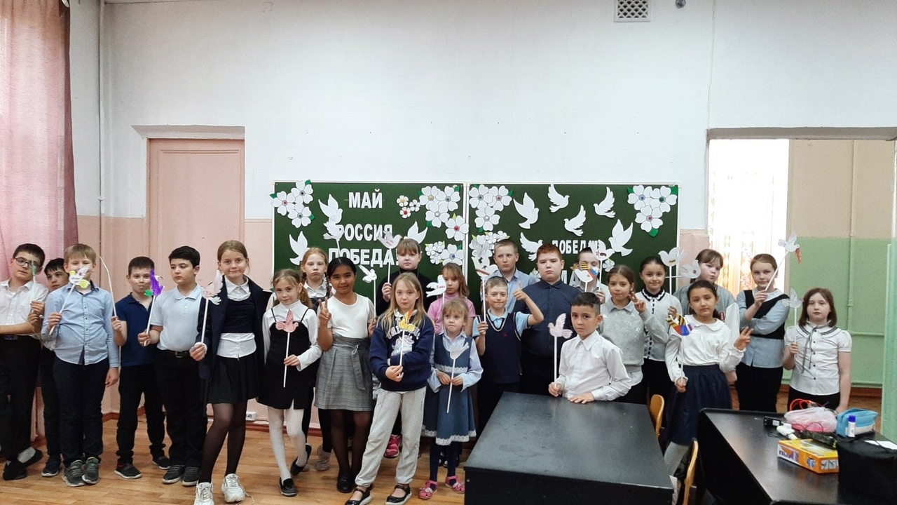 Тематическое мероприятие посвящённое «Дню Победы»