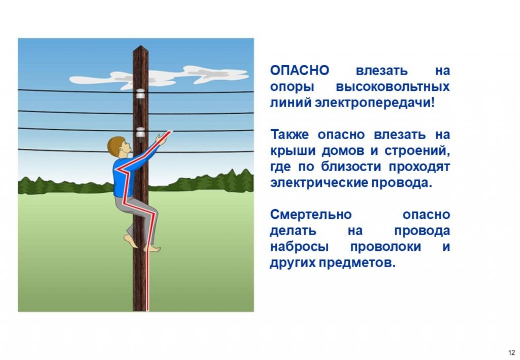 о детском электротравматизме