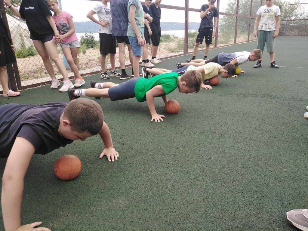 Малые Олимпийские Игры в загородном лагере Гранит!