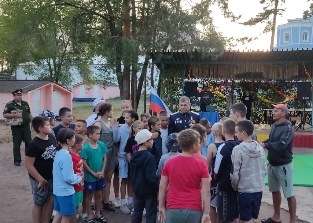 Открытие смены имени Героя России Виталия Красного!