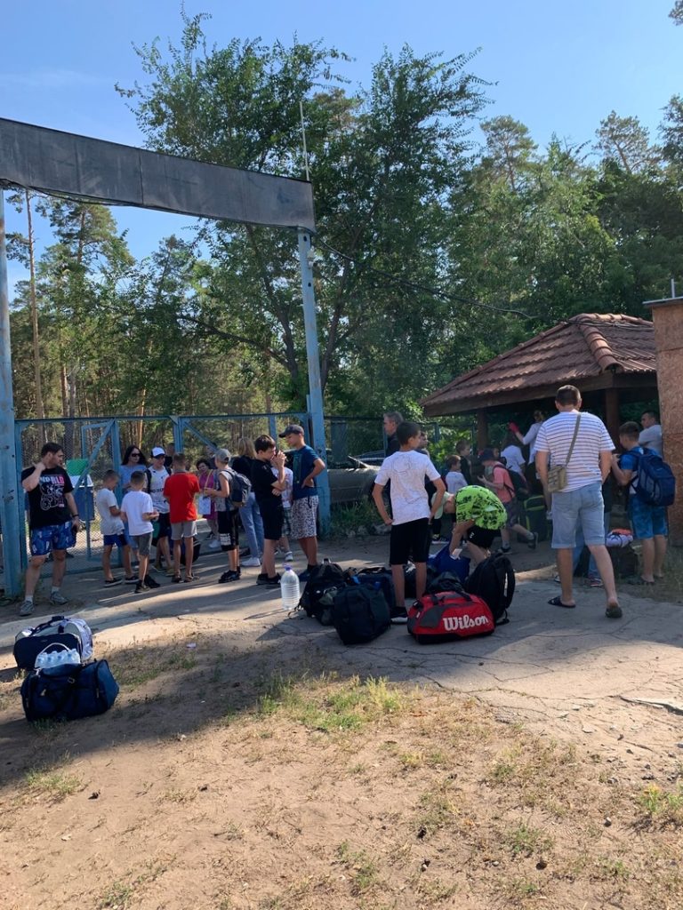 6 смена началась в лагере Гранит 15.08
