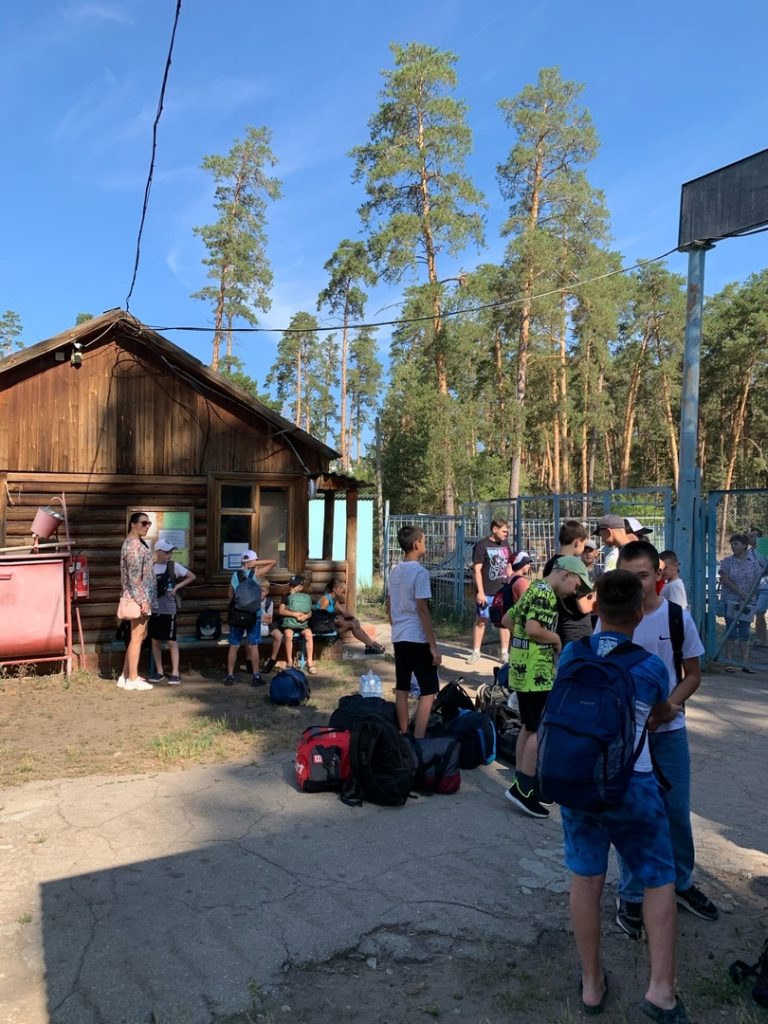 6 смена началась в лагере Гранит 15.08