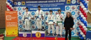 Первый день соревнований Самарской области по дзюдо посвященные памяти тренера А.В.Жигулева