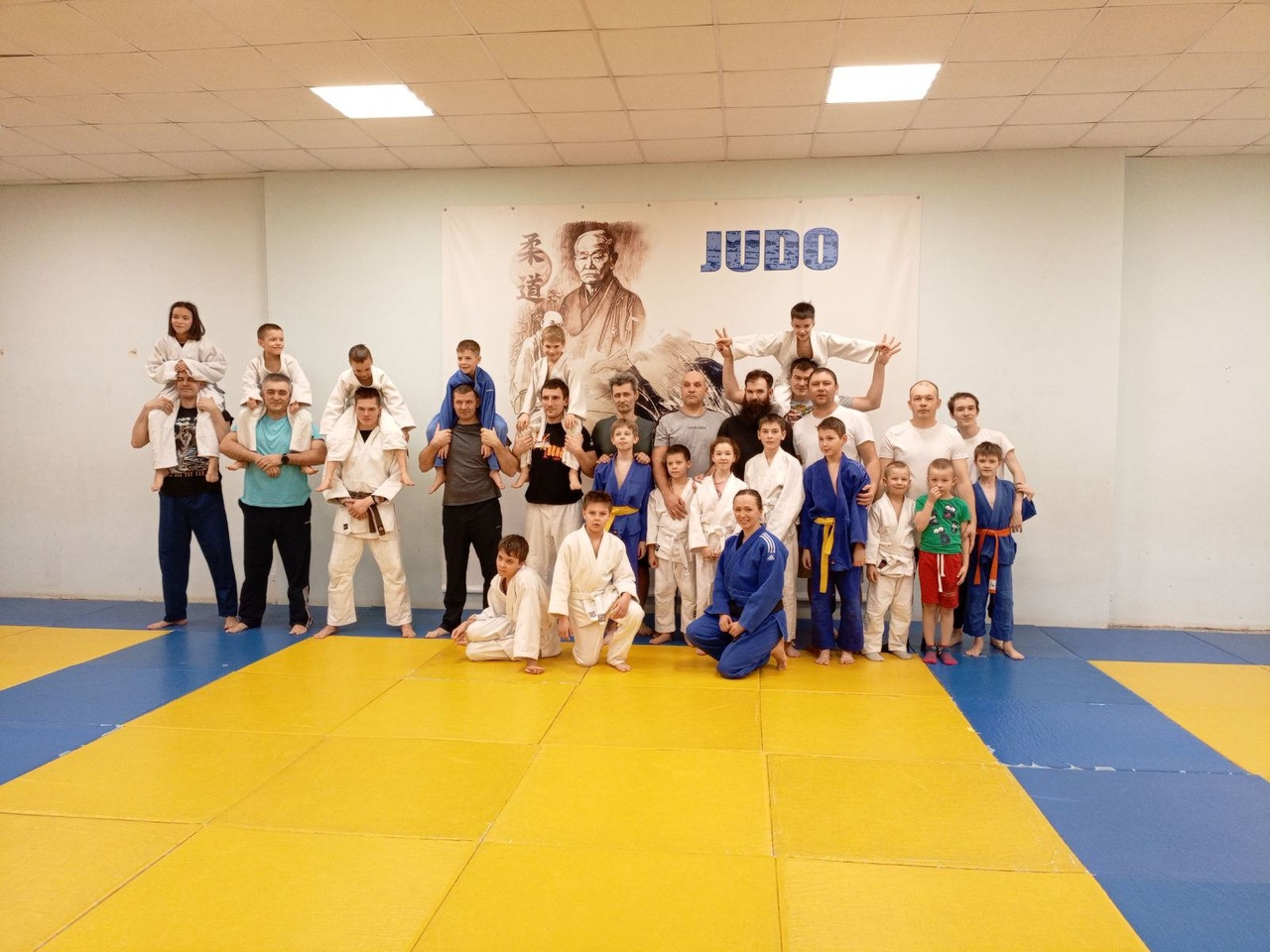 Тренировка с папой