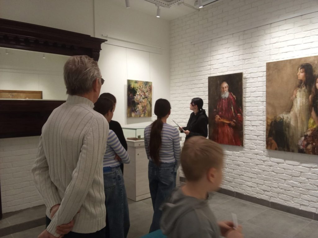 Творческая выставка живописи Питерского живописца Николая Блохина