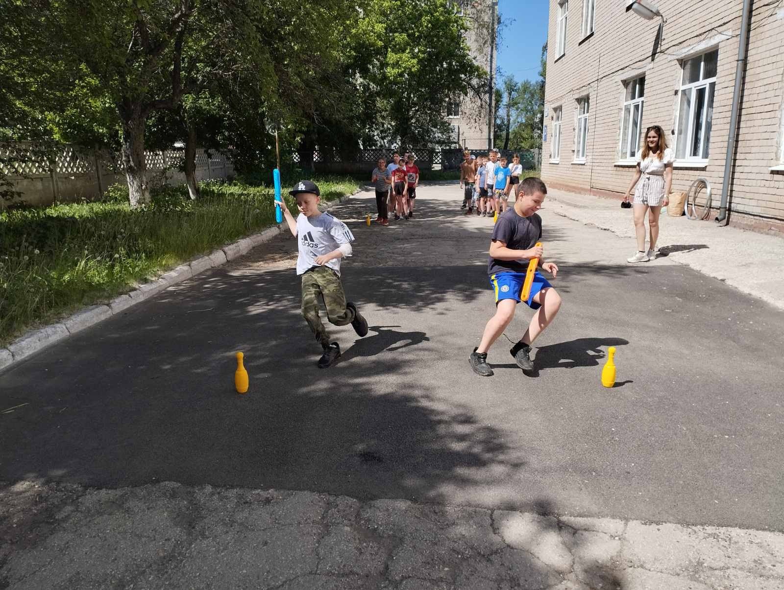 Веселые эстафеты