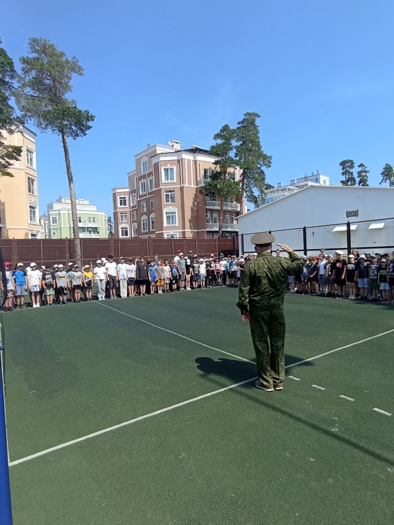 В День России в загородном лагере Гранит прошла патриотическая игра Зарница